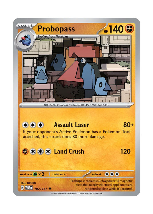 Probopass - Reverse Holo (102/167) - Twilight Masquerade