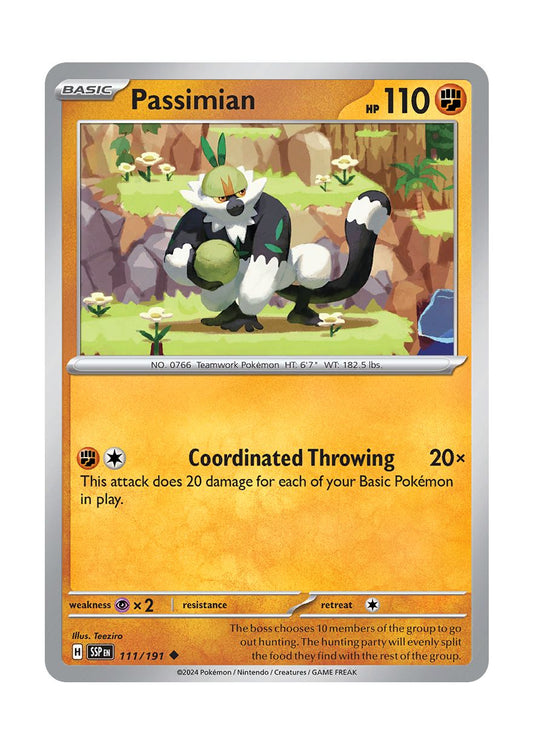 Passimian (111/191) - Surging Sparks