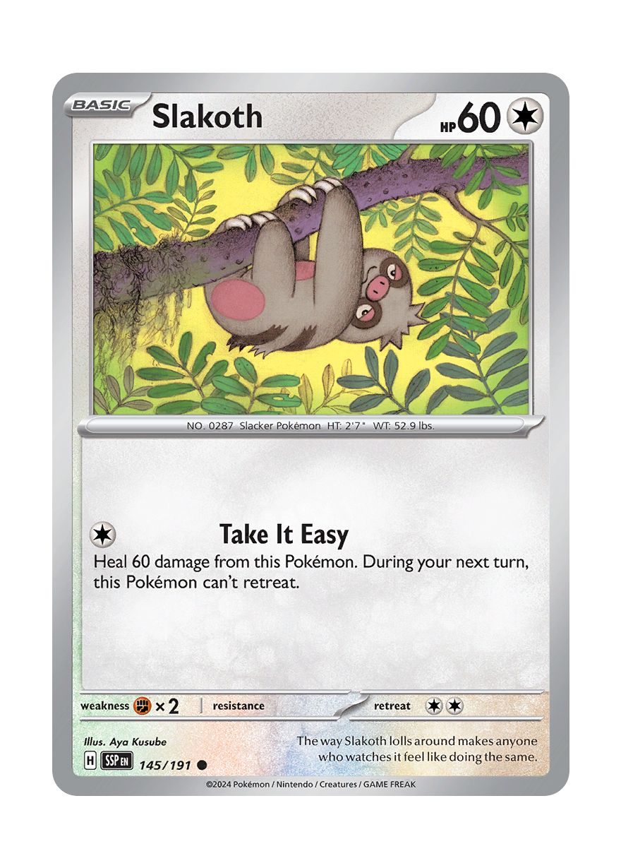 Slakoth (145/191) - Surging Sparks