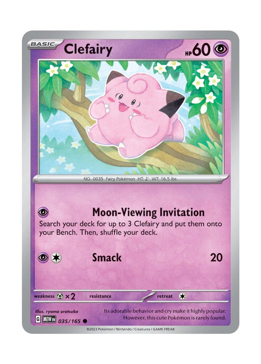 Clefairy - Reverse Holo (035/165) - 151