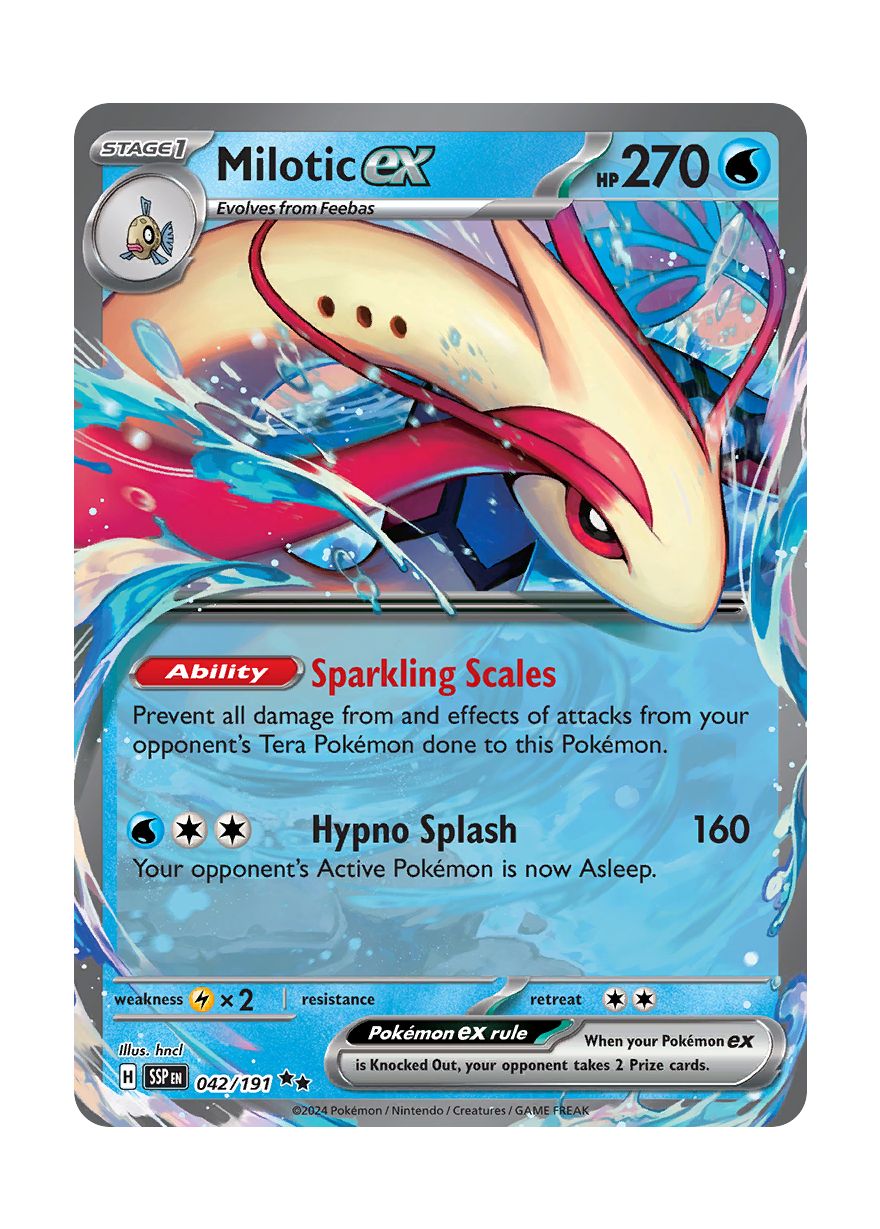 Milotic ex (042/191) - Surging Sparks