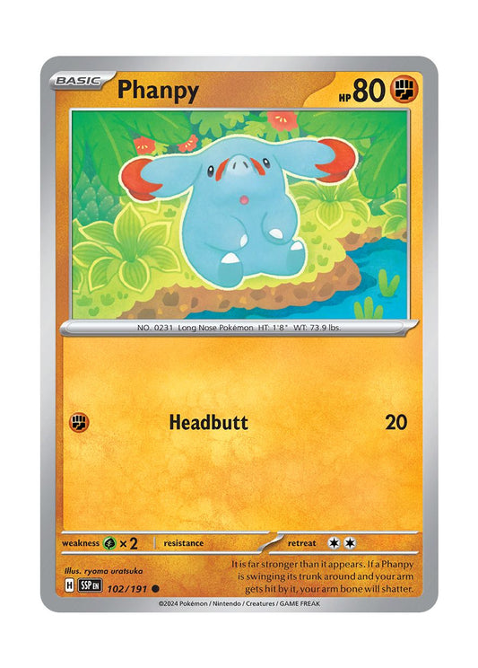 Phanpy (102/191) - Surging Sparks