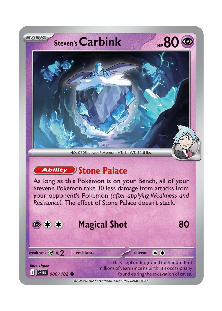 Steven's Carbink (086/182) - Destined Rivals