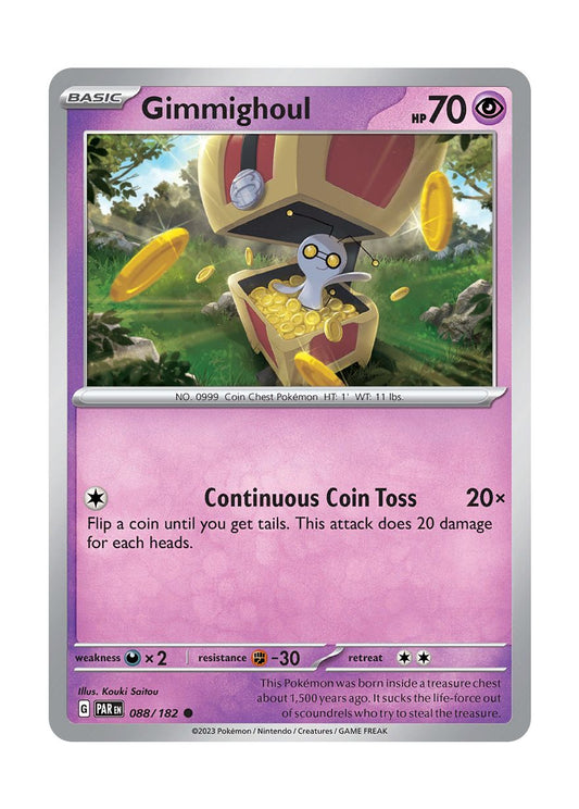 Gimmighoul - Reverse Holo (088/182) - Paradox Rift