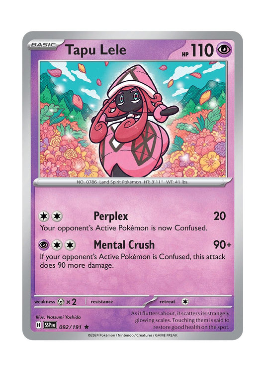 Tapu Lele (092/191) - Surging Sparks