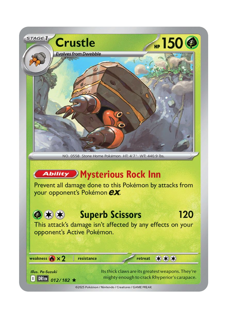 Crustle (012/182) - Destined Rivals