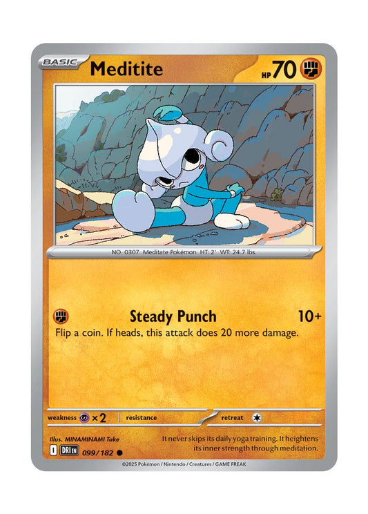 Meditite (099/182) - Destined Rivals