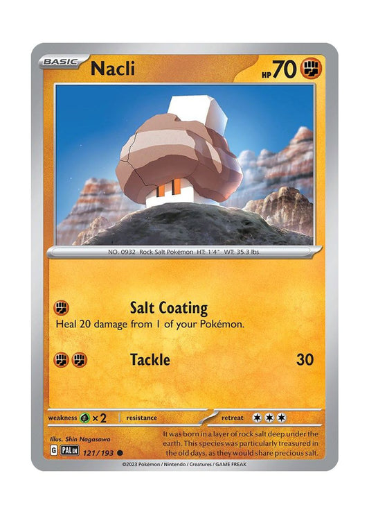 Nacli - Reverse Holo (121/193) - Paldea Evolved