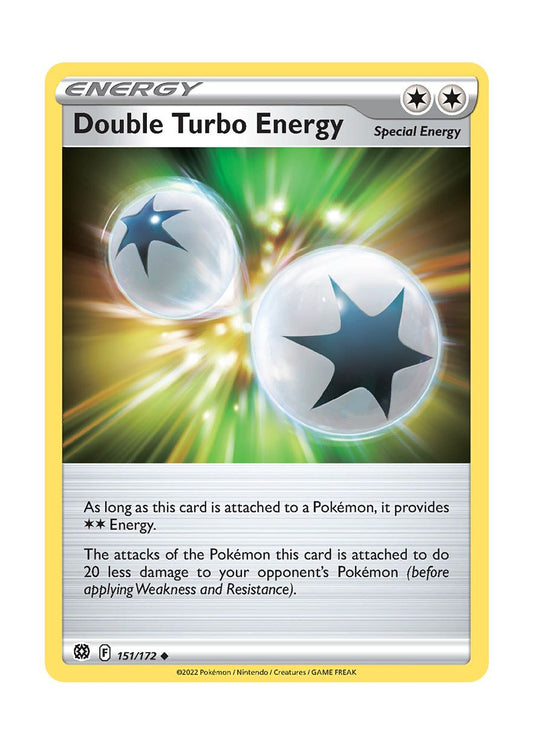 Double Turbo Energy - Reverse Holo (151/172) - Brilliant Stars