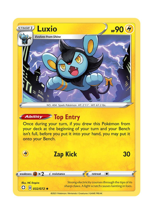 Luxio - Reverse Holo (032/72) - Shining Fates