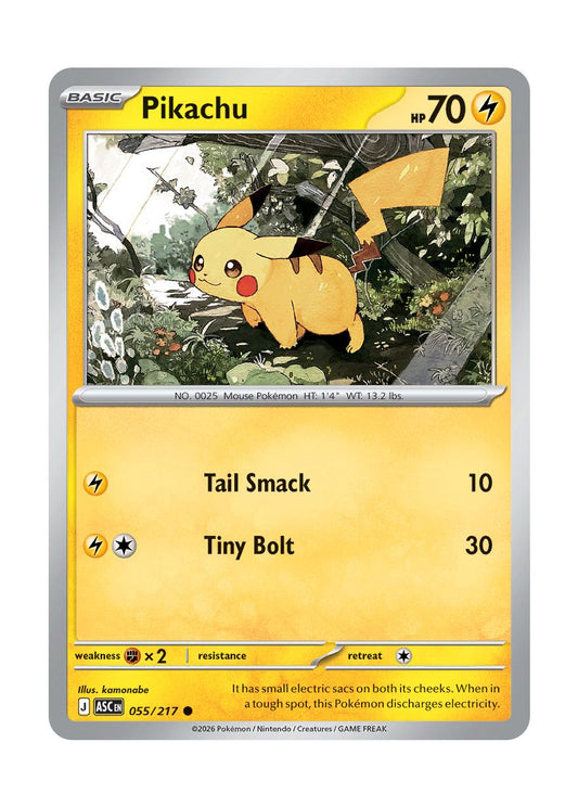 Pikachu (055/217) - Ascended Heroes