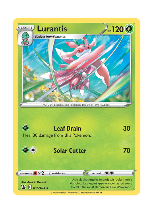 Lurantis - Reverse Holo (015/163) - Battle Styles