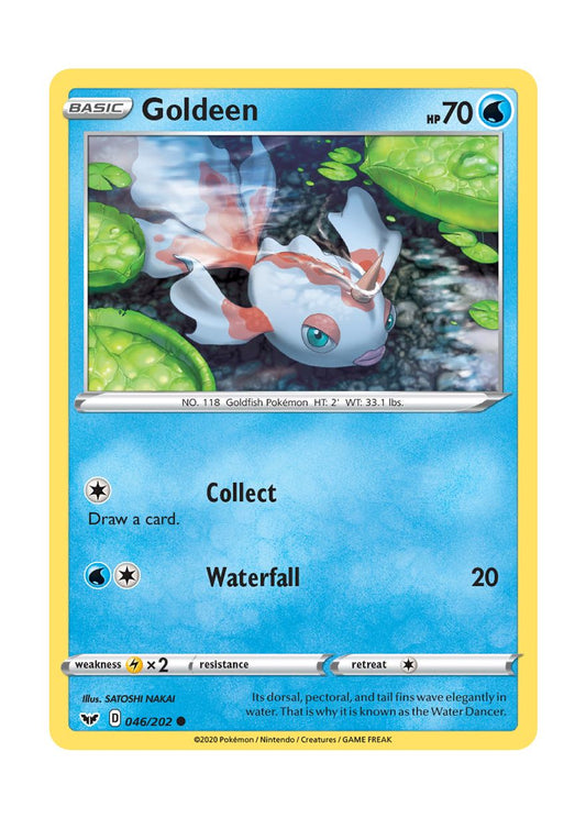 Goldeen - Reverse Holo (046/202) - Sword & Shield
