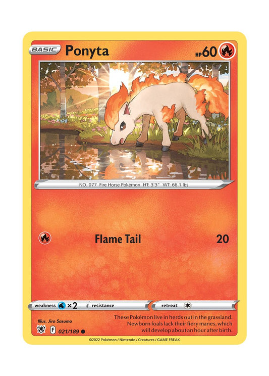 Ponyta - Reverse Holo (021/189) - Astral Radiance