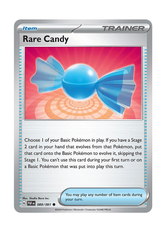Rare Candy - Reverse Holo (089/91) - Paldean Fates