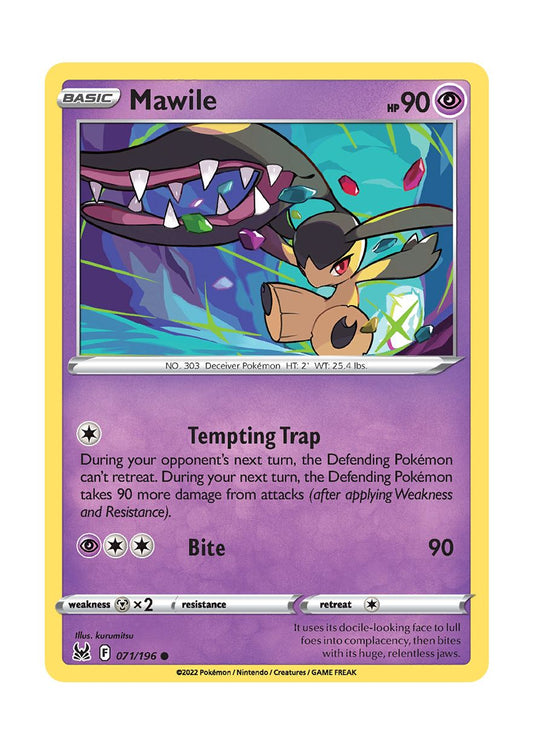Mawile - Reverse Holo (071/196) - Lost Origin
