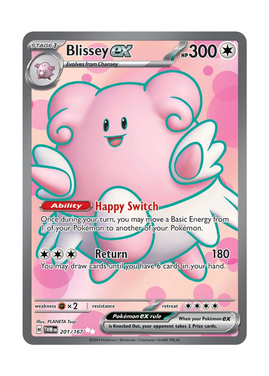 Blissey ex (201/167) - Twilight Masquerade
