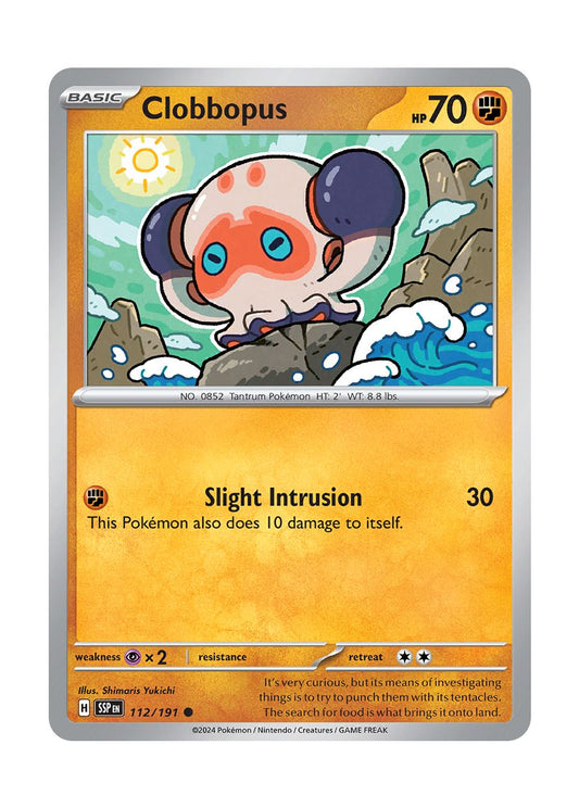 Clobbopus (112/191) - Surging Sparks