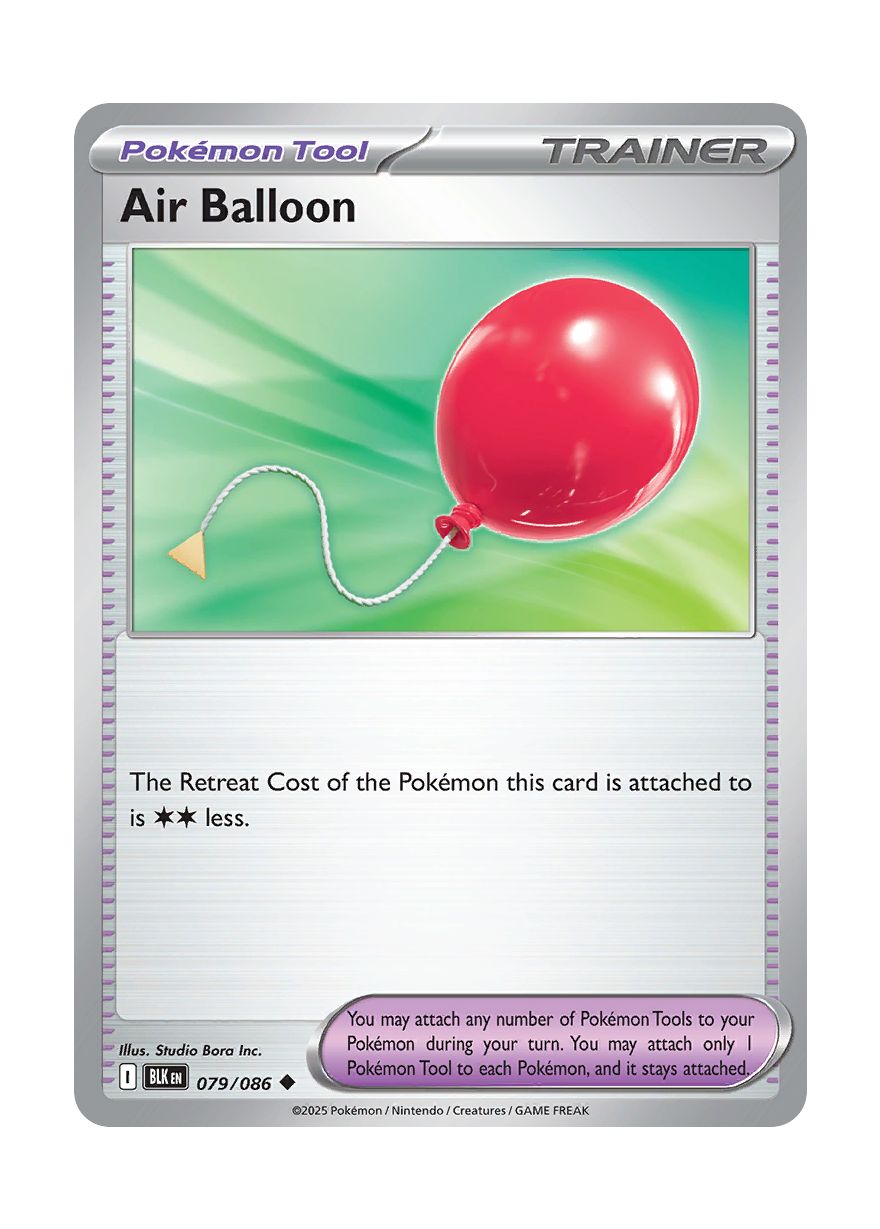 Air Balloon (079/86) - Black Bolt