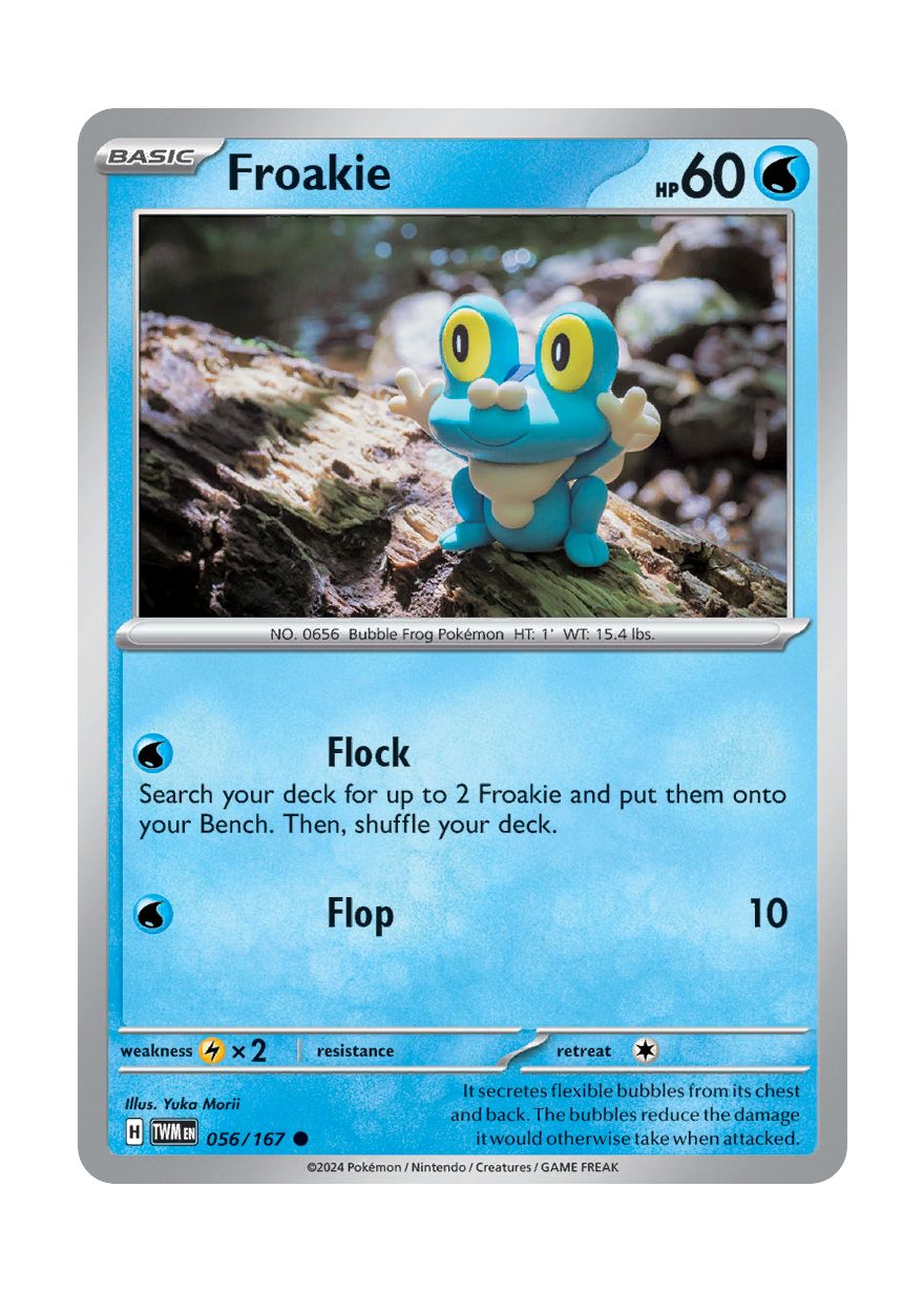 froakie pokemon card holographic Froakie