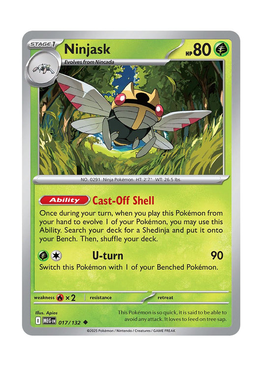 Ninjask (017/132) - Mega Evolution