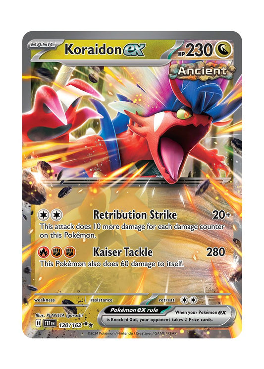 Koraidon ex (120/162) - Temporal Forces