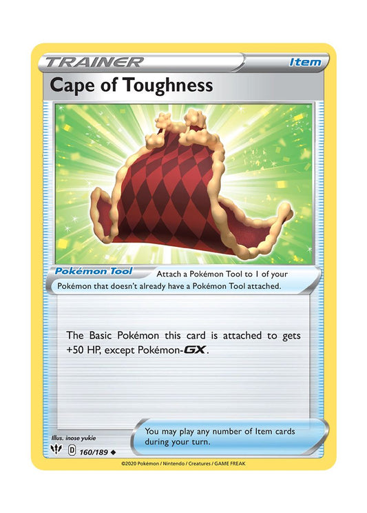 Cape of Toughness - Reverse Holo (160/189) - Darkness Ablaze