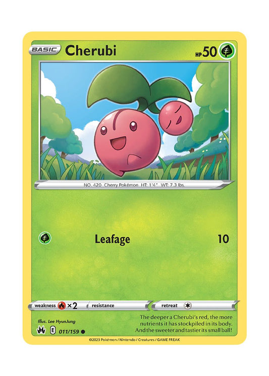 Cherubi - Reverse Holo (011/159) - Crown Zenith