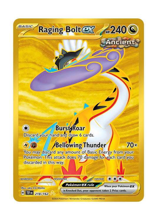 Raging Bolt ex (218/162) - Temporal Forces