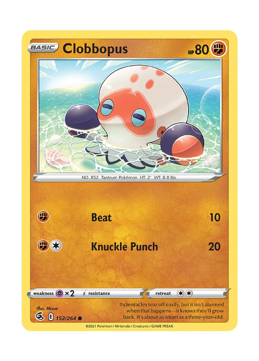 Clobbopus - Reverse Holo (152/264) - Fusion Strike