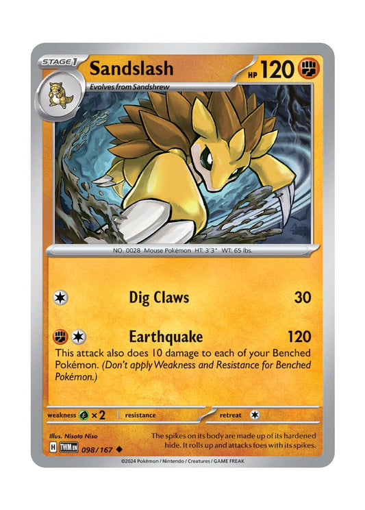 Sandslash (098/167) - Twilight Masquerade