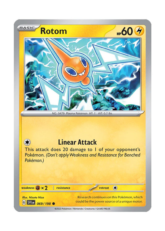 Rotom - Reverse Holo (069/198) - Scarlet & Violet