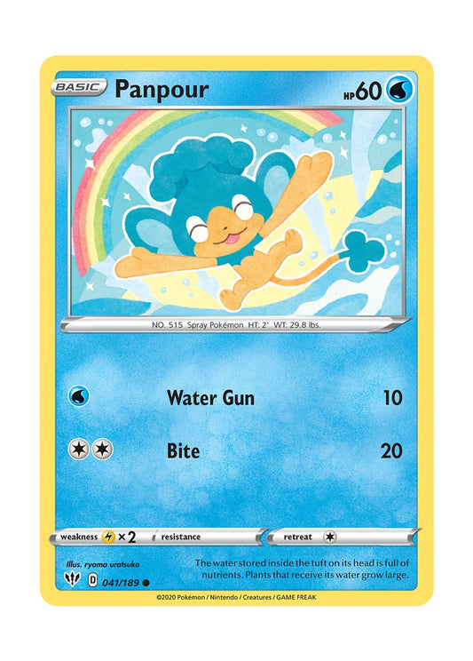 Panpour - Reverse Holo (041/189) - Darkness Ablaze