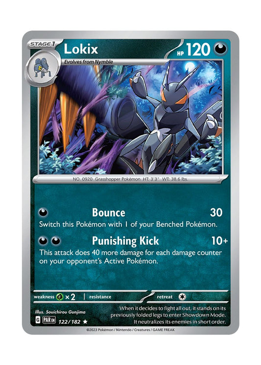 Lokix - Reverse Holo (122/182) - Paradox Rift