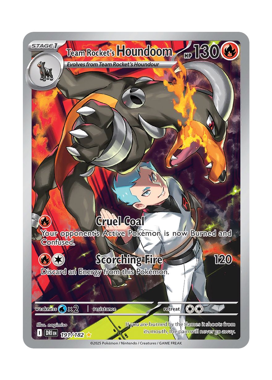 Team Rocket's Houndoom (191/182) - Destined Rivals
