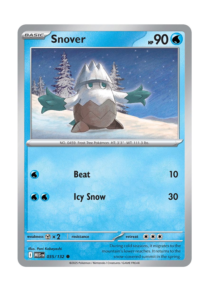 Snover (035/132) - Mega Evolution