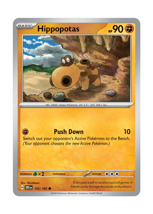 Hippopotas (105/182) - Destined Rivals