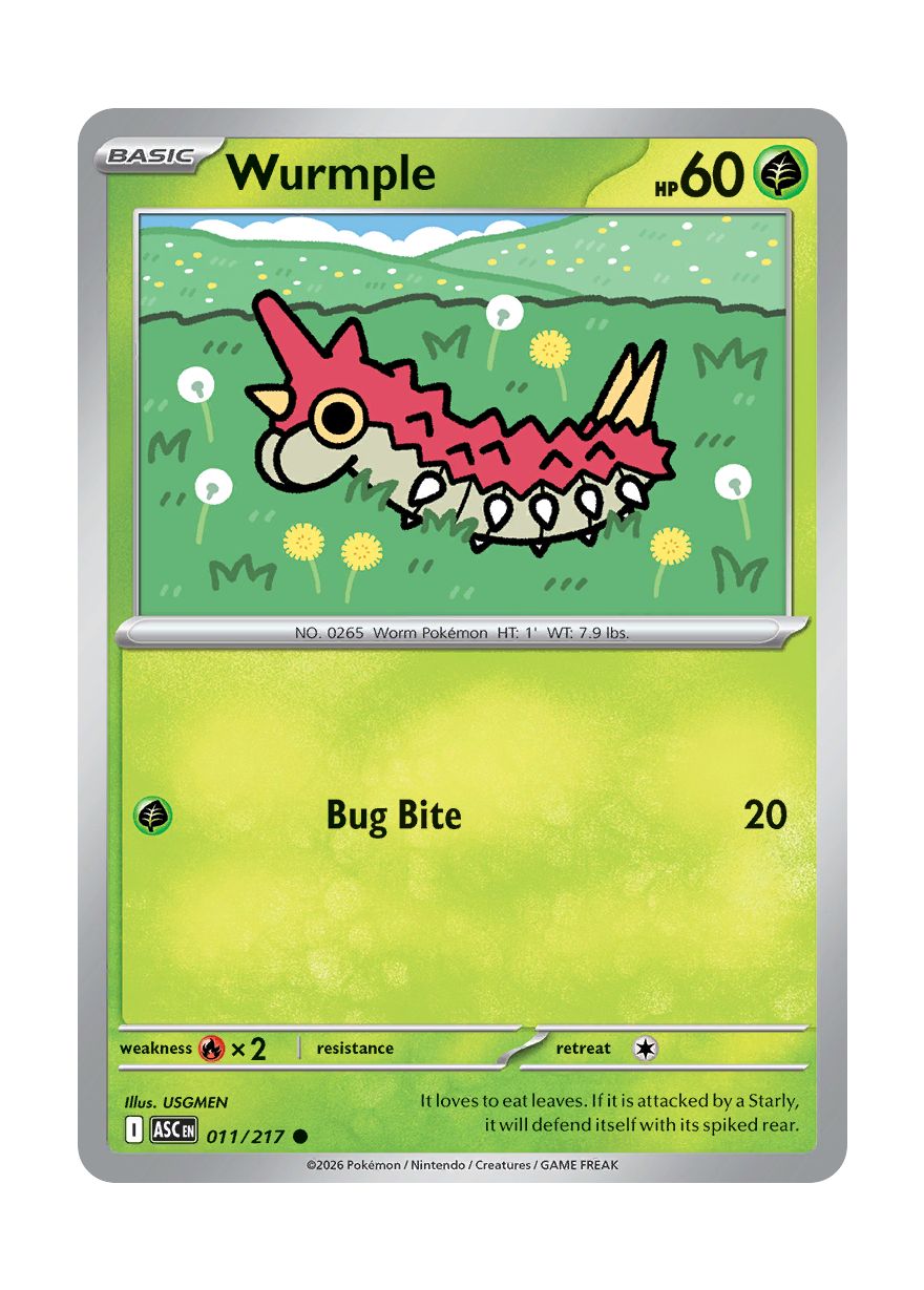 Wurmple (011/217) - Ascended Heroes