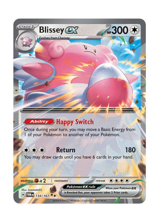 Blissey ex (134/167) - Twilight Masquerade