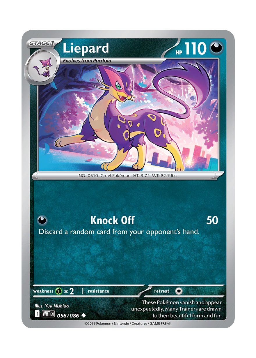 Liepard (056/86) - White Flare