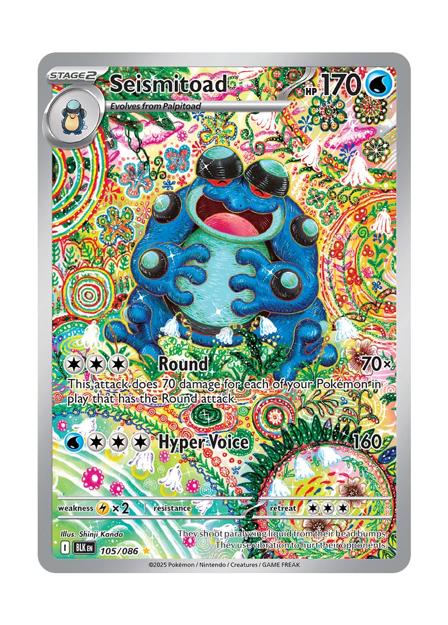 Seismitoad (105/86) - Black Bolt