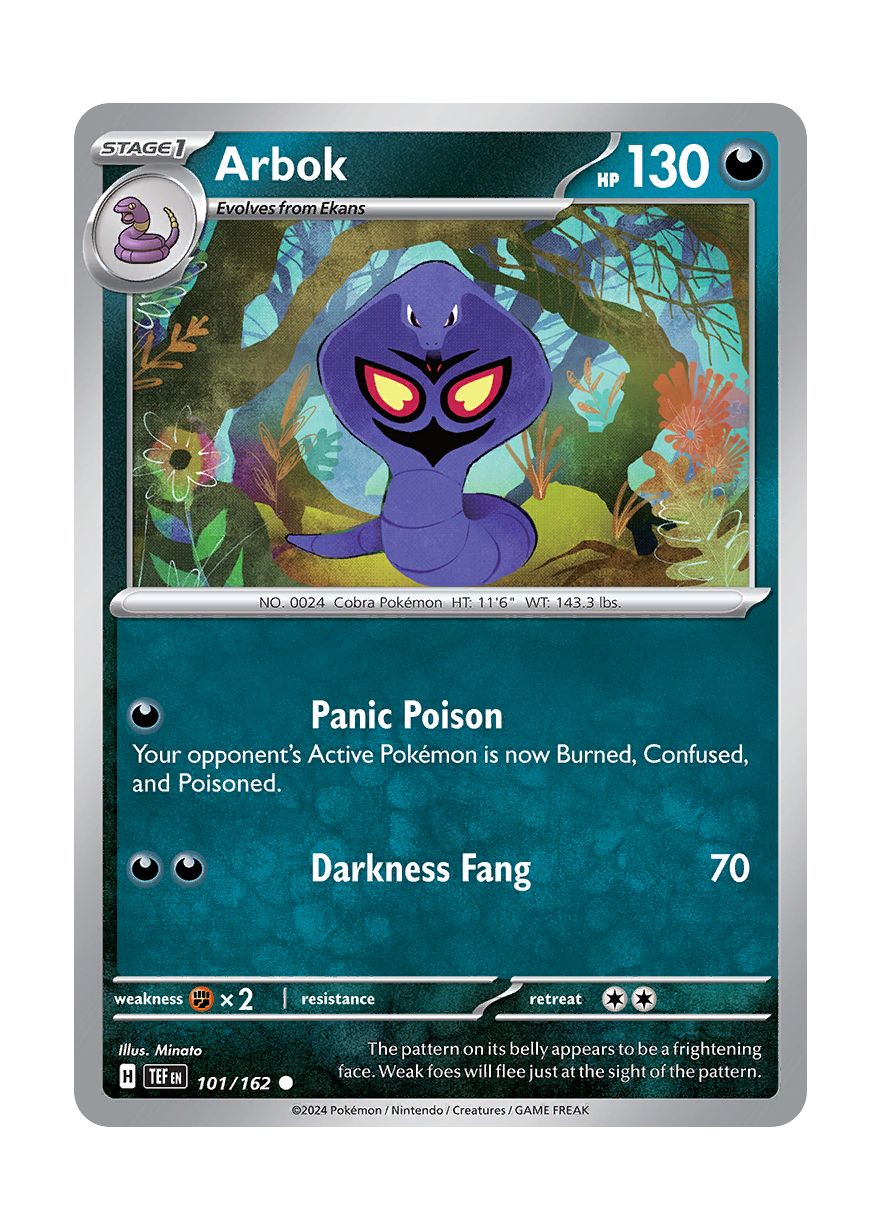 Arbok (101/162) - Temporal Forces