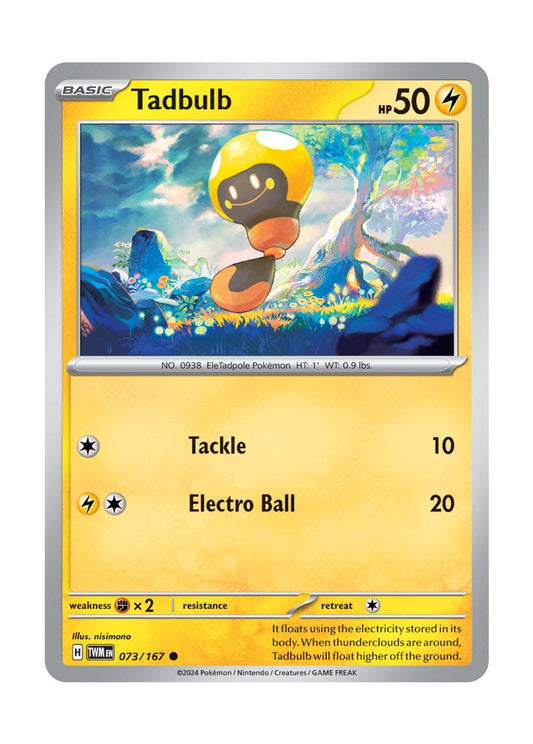 Tadbulb - Reverse Holo (073/167) - Twilight Masquerade