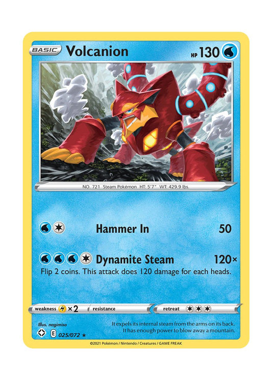 Volcanion - Reverse Holo (025/72) - Shining Fates
