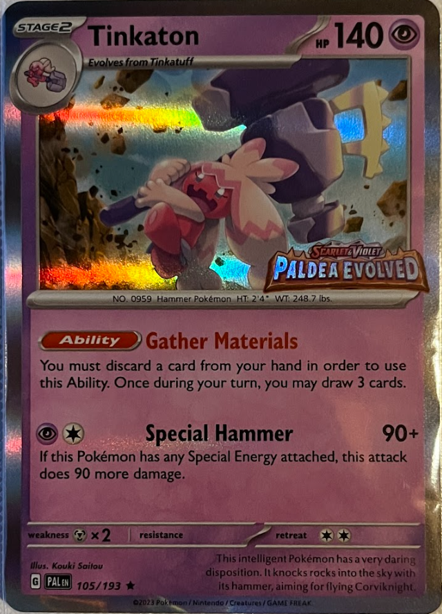 Tinkaton Promo Card Torena Tinkaton Promo Card Torena