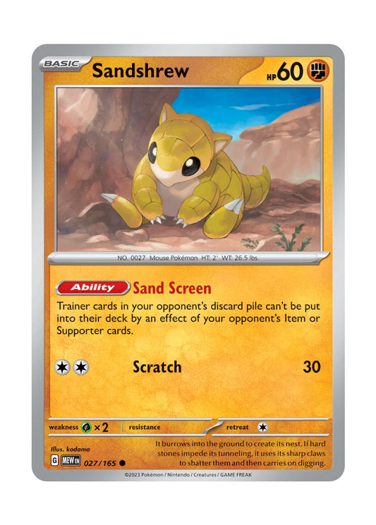 Sandshrew (27/165) - 151