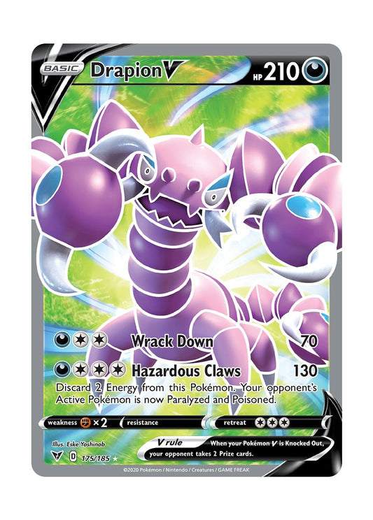 Drapion V (175/185) - Vivid Voltage