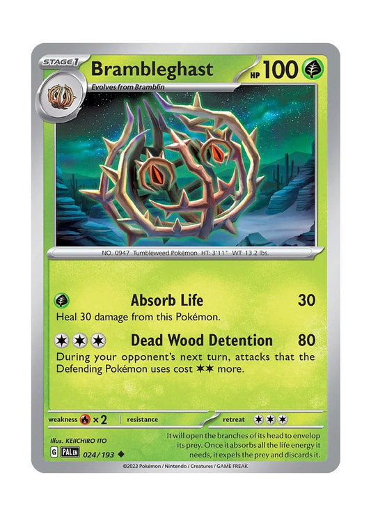 Brambleghast (24/193) - Paldea Evolved