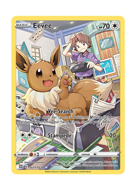 Eevee (TG11/30) - Brilliant Stars Trainer Gallery