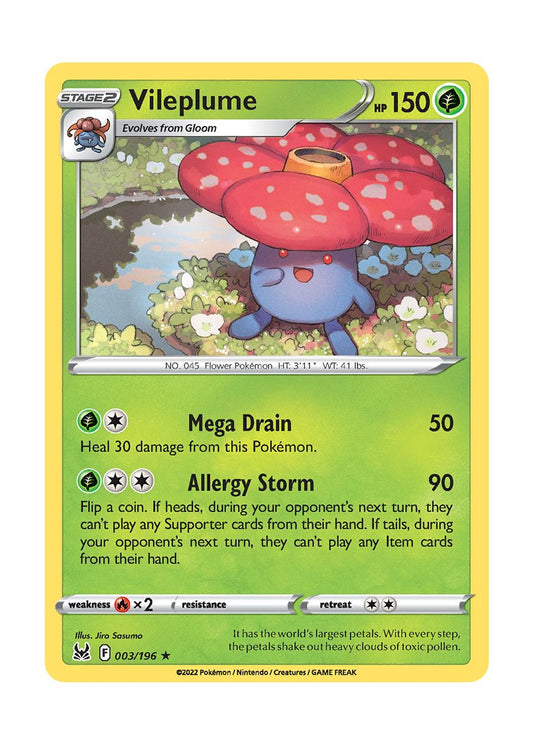 Vileplume (003/196) - Lost Origin